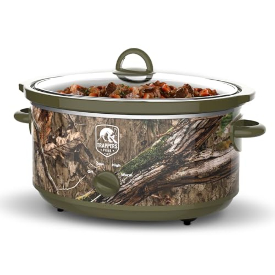 Kitchen Appliances Countertop - 7 Quart Oval Slow Cooker Pot