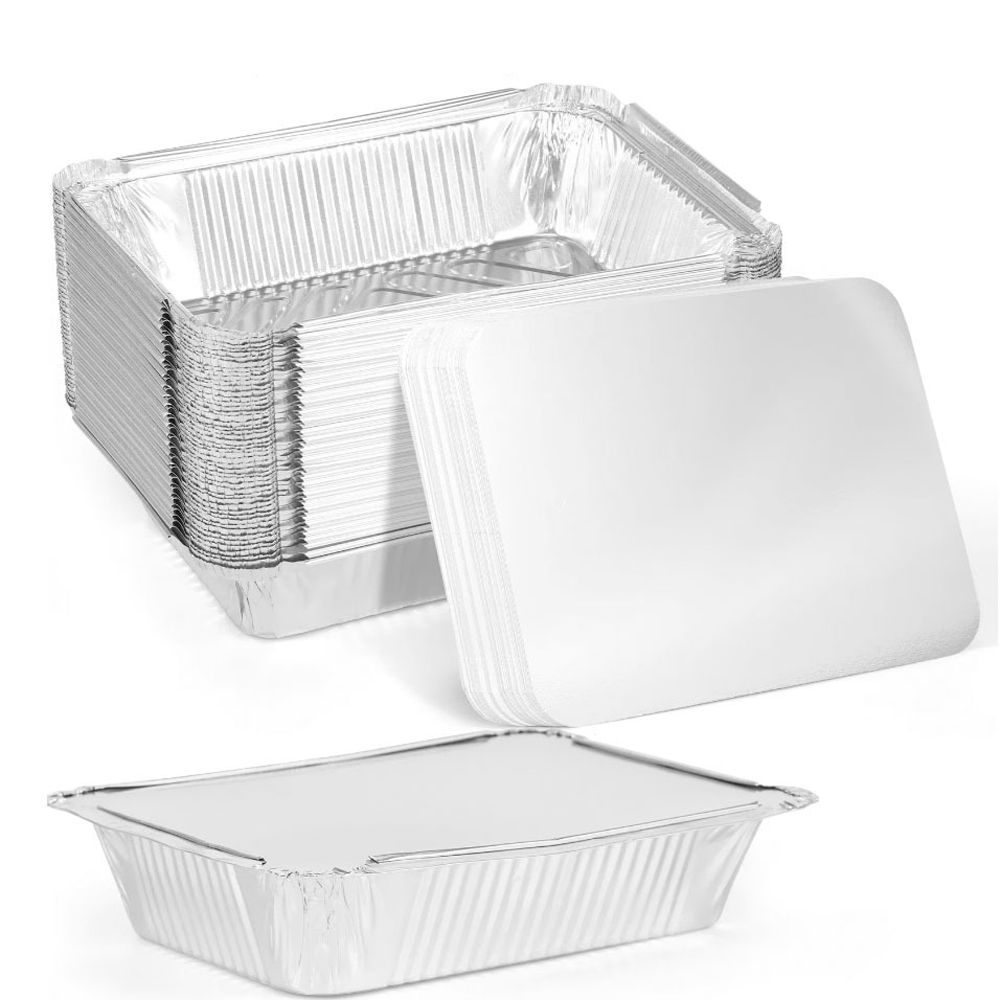 Kitchen Appliances For Cooking - 10PCS New With Lids Aluminum Foil