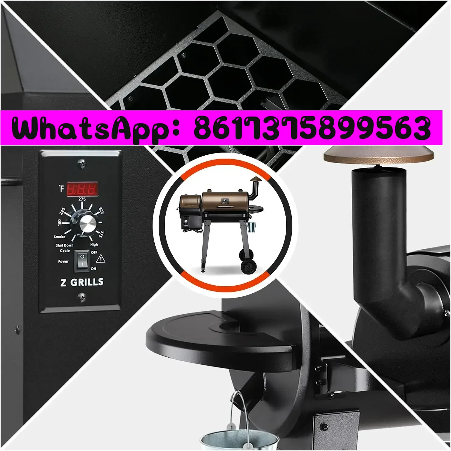 Electric Smoker Bbq - For Z GRILLS ZPG-450A 2024 Upgrade