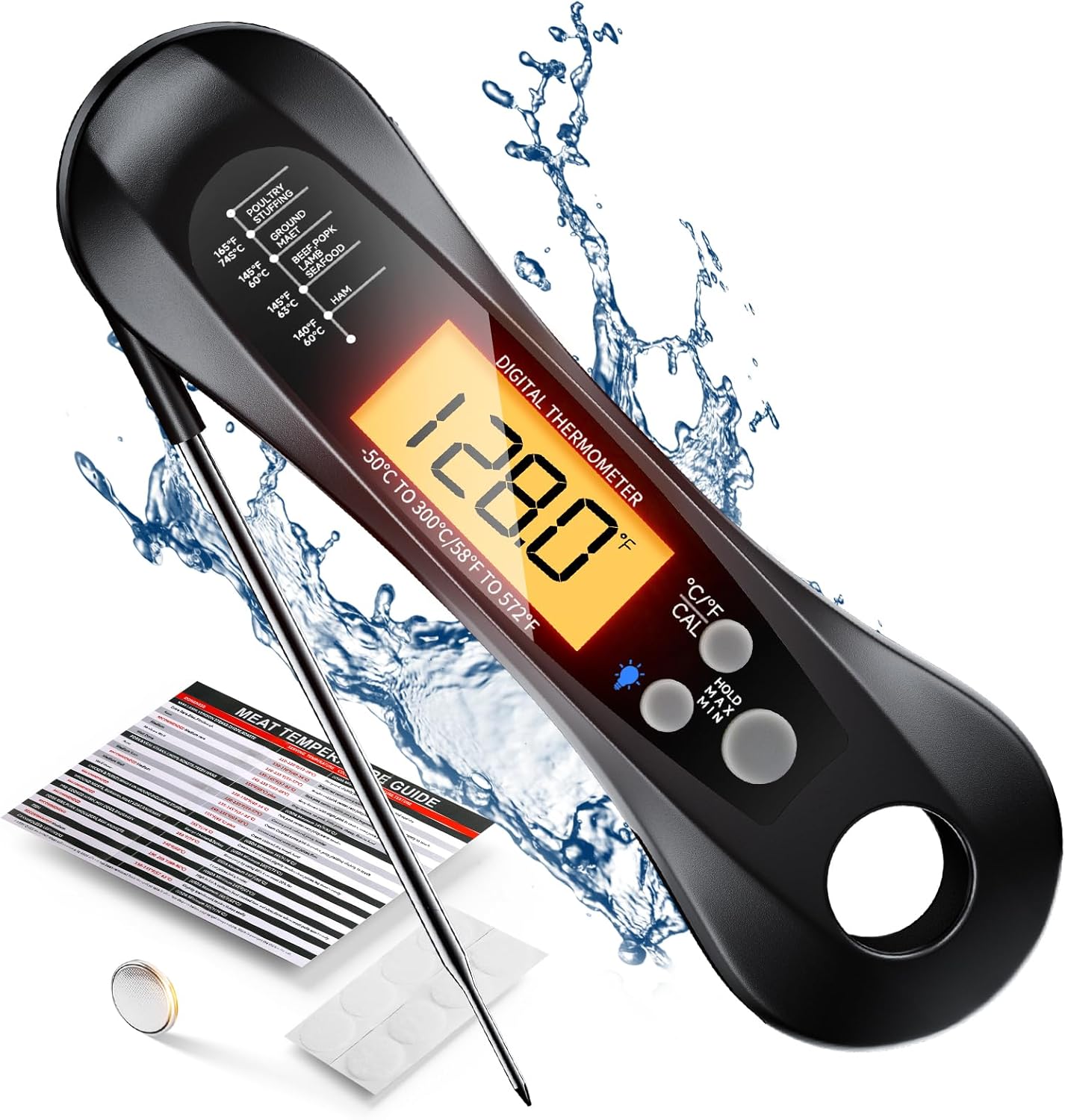 Digital Meat Thermometer Water - Kitchen Appliances For Cooking 리뷰 및 가격