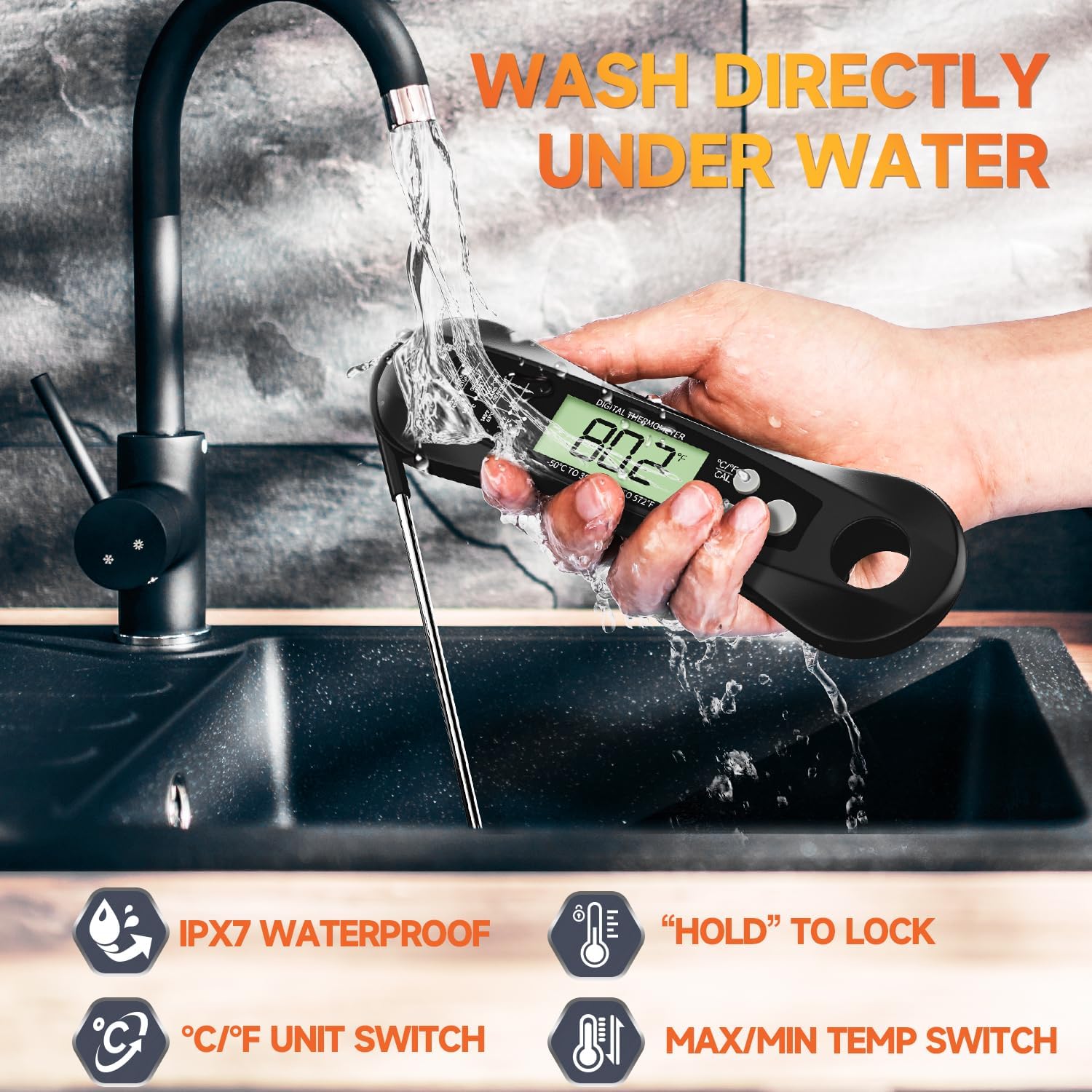 Digital Meat Thermometer Water - Kitchen Appliances For Cooking 리뷰 및 가격