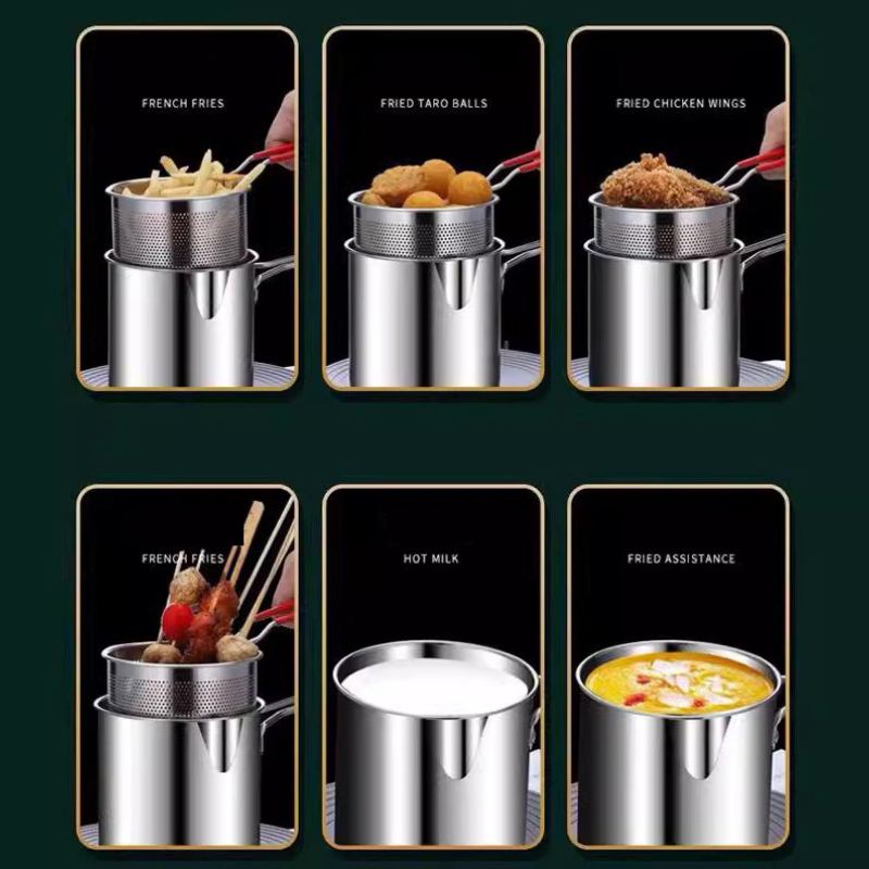 304 Stainless Steel Deep Fryer - Kitchen Appliances For Cooking 리뷰 및 가격