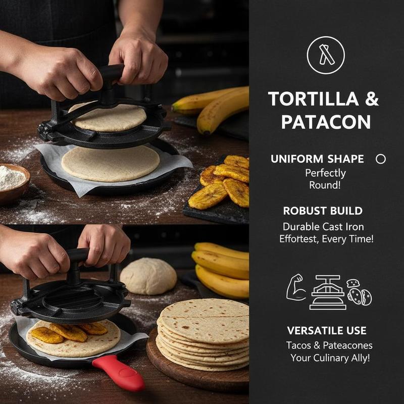 Free Shipping-Tortilla Press,  - Tortilla Press Cast 리뷰 및 가격