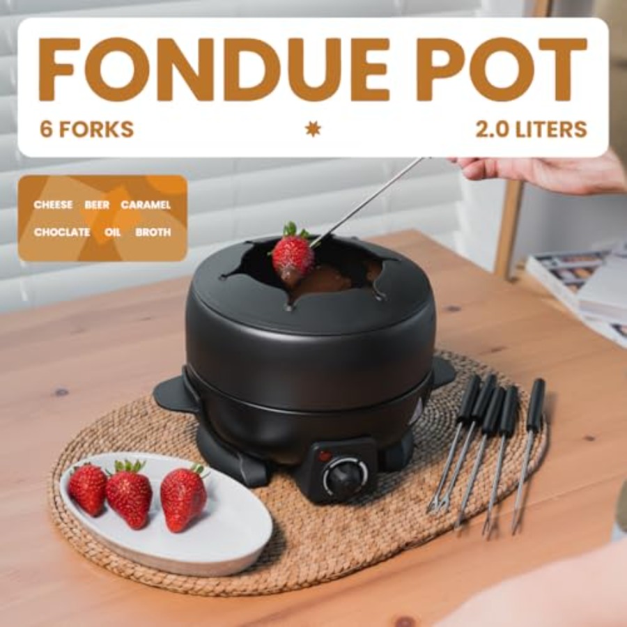 Electric Fondue Pot Set - 2-Li - Fondue Set Electric 리뷰 및 가격