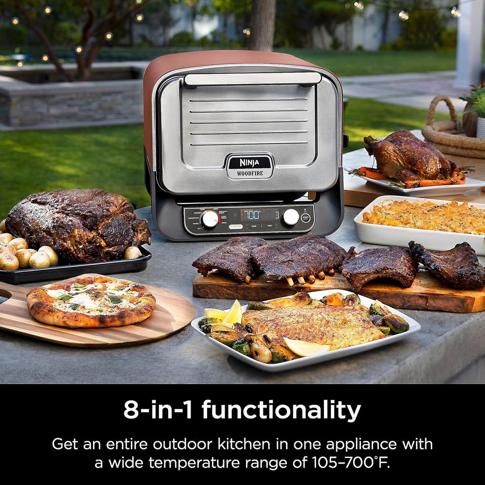 Portable 8-in-1 Electric Roast - Electric Smoker Bbq 리뷰 및 가격