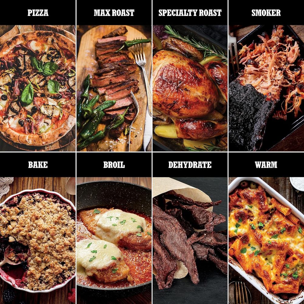Portable 8-in-1 Electric Roast - Electric Smoker Bbq 리뷰 및 가격