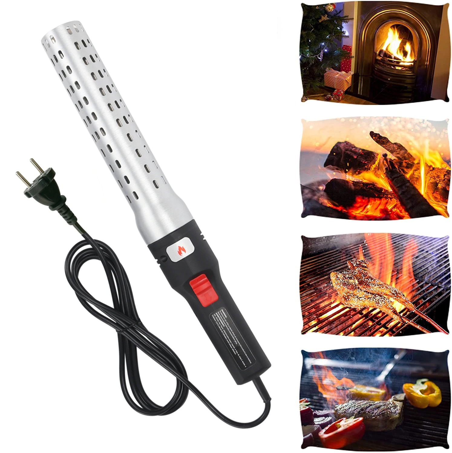 BBQ Starter Charcoal Lighter E - Electric Smoker Bbq 리뷰 및 가격