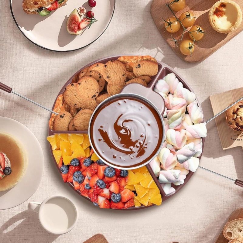 Electric Chocolate Melting Pot - Fondue Set Electric 리뷰 및 가격