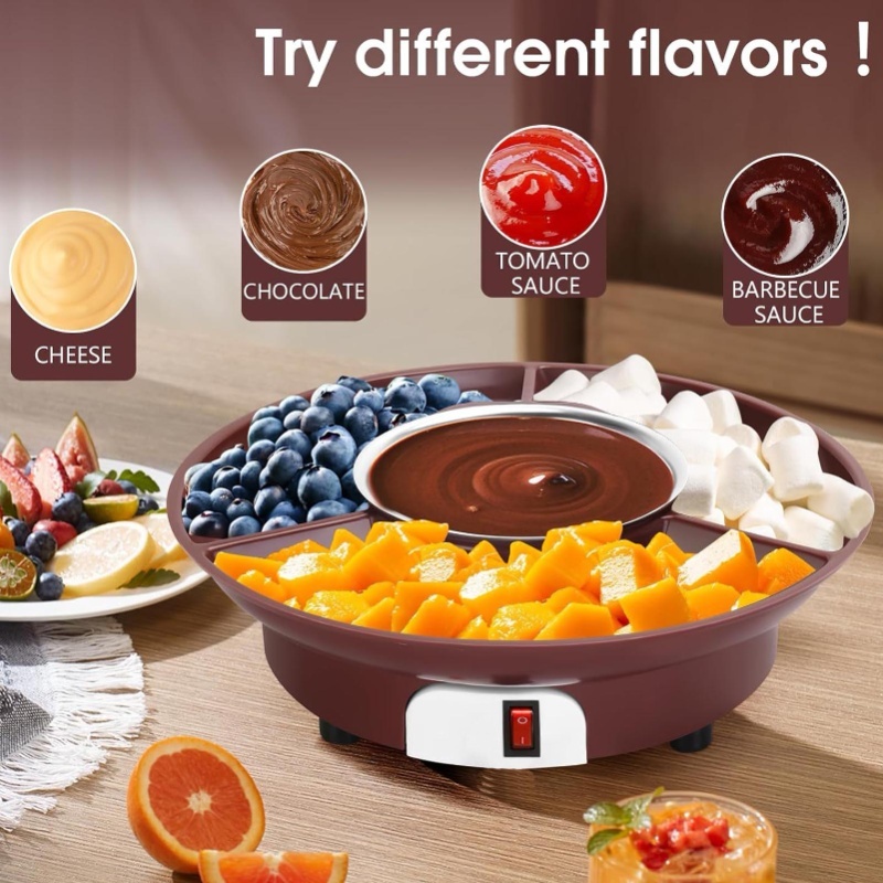 Electric Chocolate Melting Pot - Fondue Set Electric 리뷰 및 가격