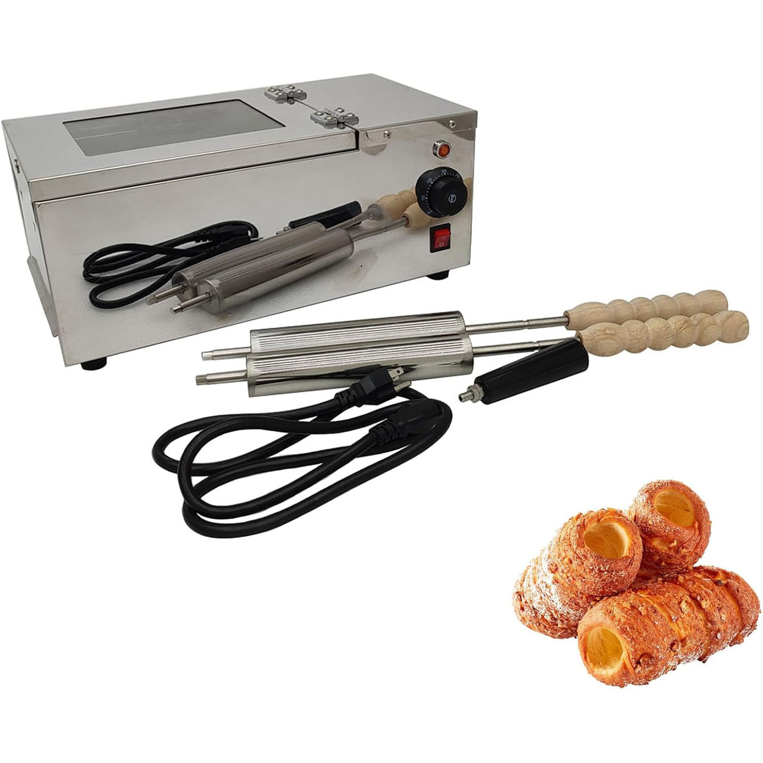 Chimney Cake Roll Oven Maker w - Ice Cream Maker Electric 리뷰 및 가격