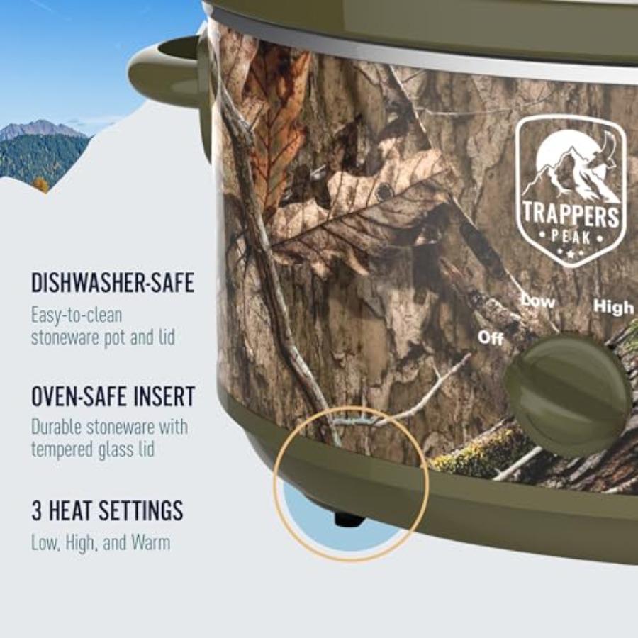 7 Quart Oval Slow Cooker Pot w - Kitchen Appliances Countertop 리뷰 및 가격
