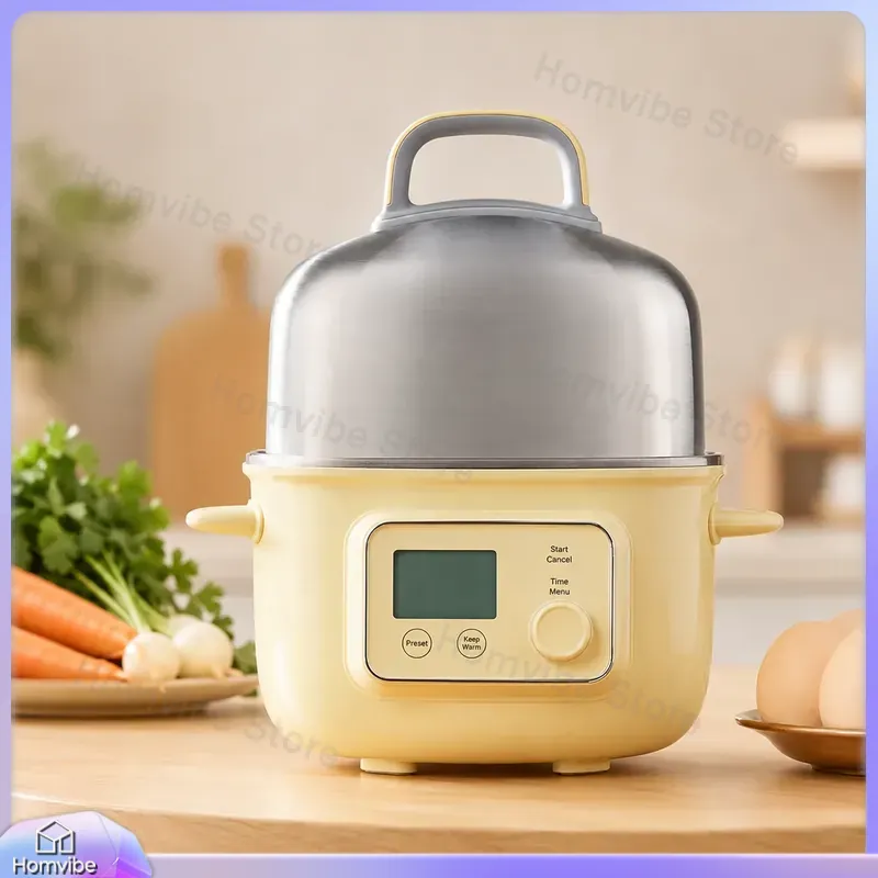 1.5L Electric Steamer Pot with - Kitchen Appliances Small 리뷰 및 가격