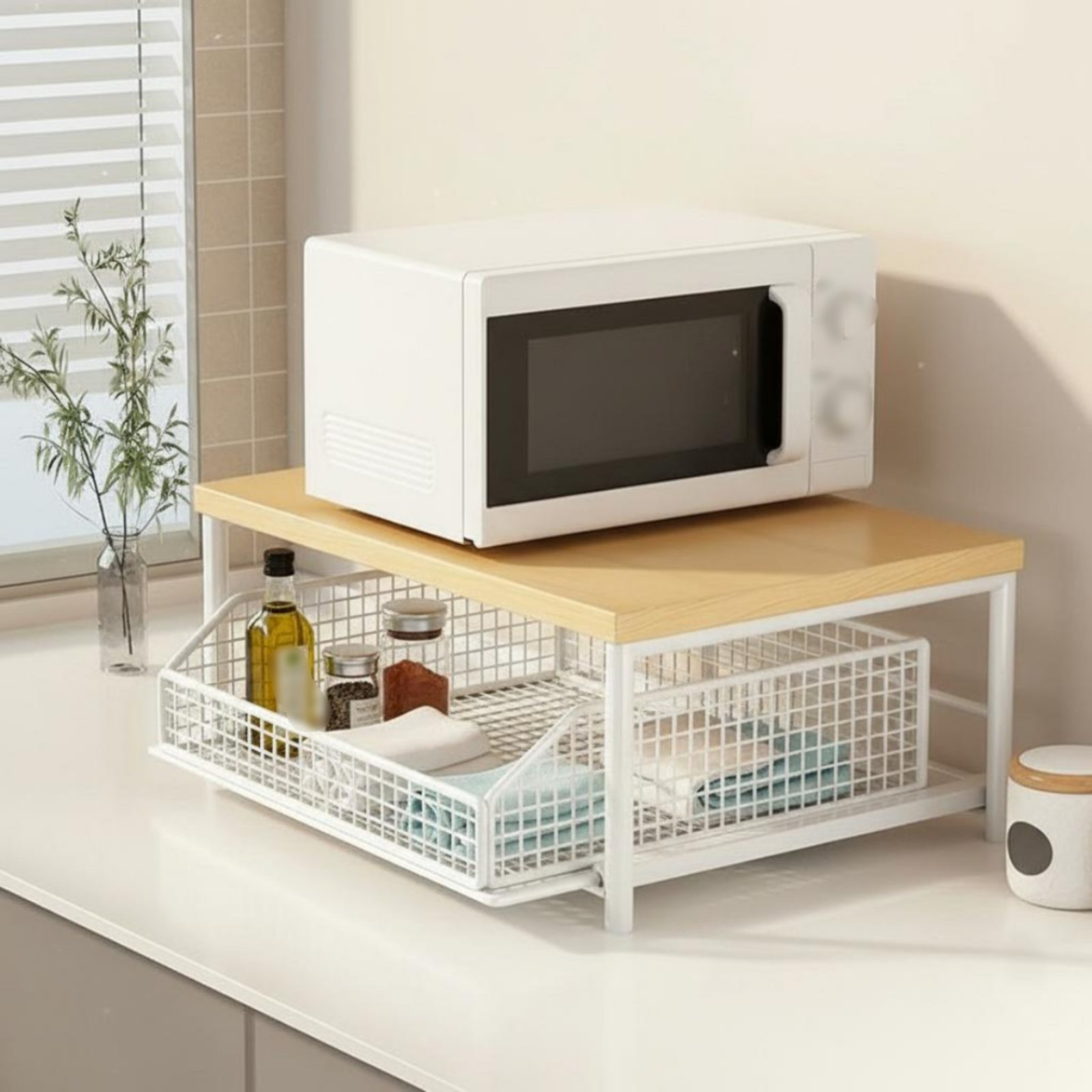 2-Tier Kitchen Counter Rack Sp - Kitchen Appliances Countertop 리뷰 및 가격