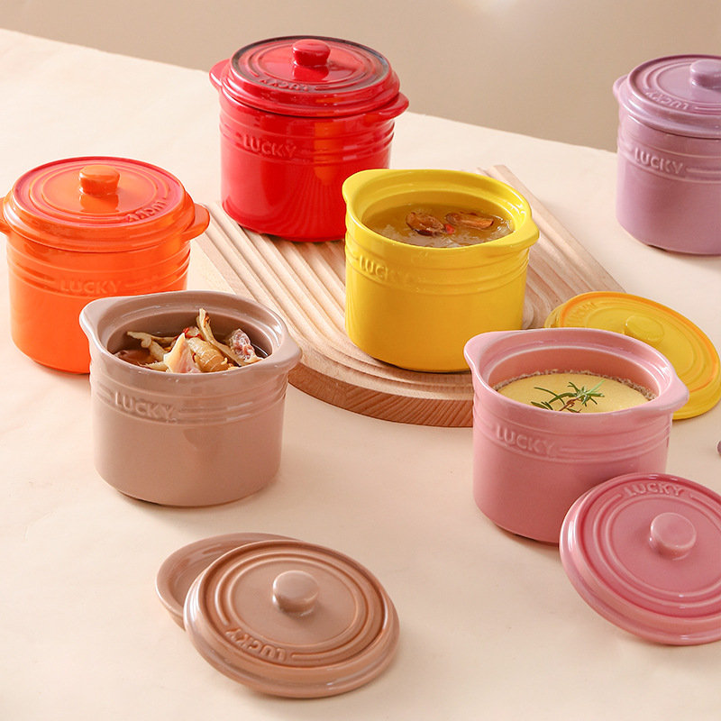 Double Lid Ceramic Bowl,Bird's - Kitchen Appliances For Cooking 리뷰 및 가격