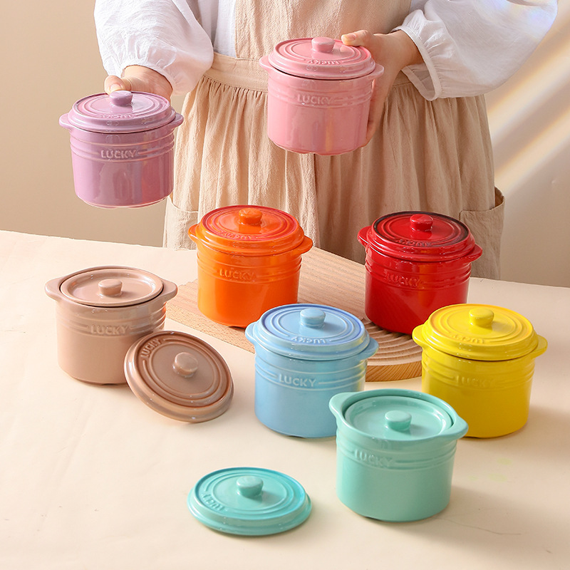 Double Lid Ceramic Bowl,Bird's - Kitchen Appliances For Cooking 리뷰 및 가격