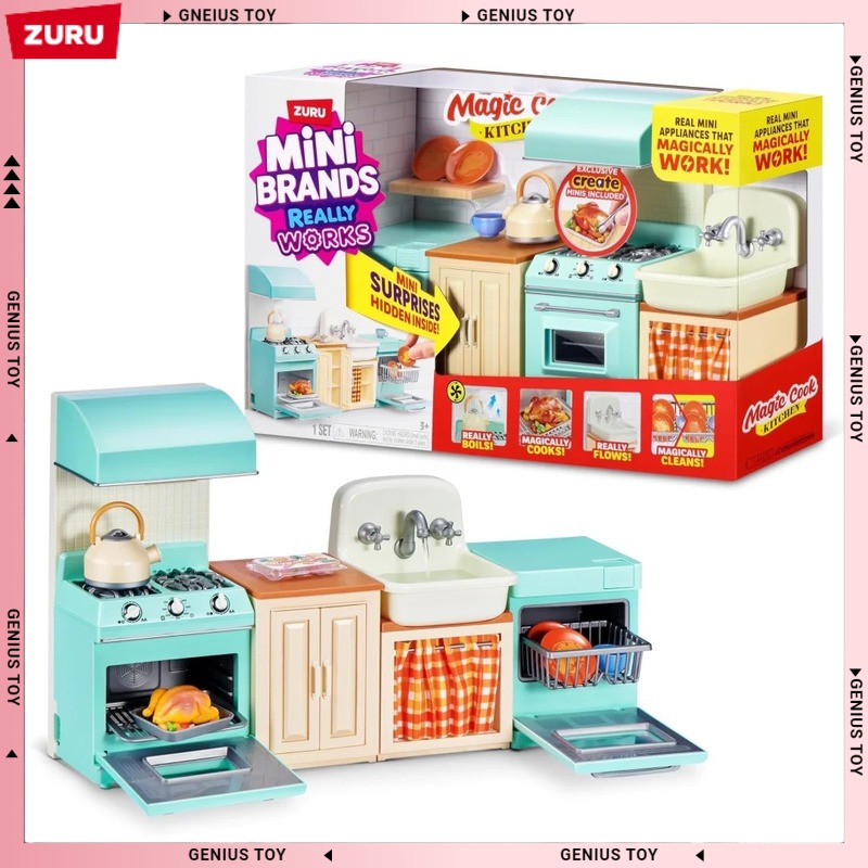 Zuru Mini Brands Magic Cook Ki - Kitchen Appliances For Cooking 리뷰 및 가격