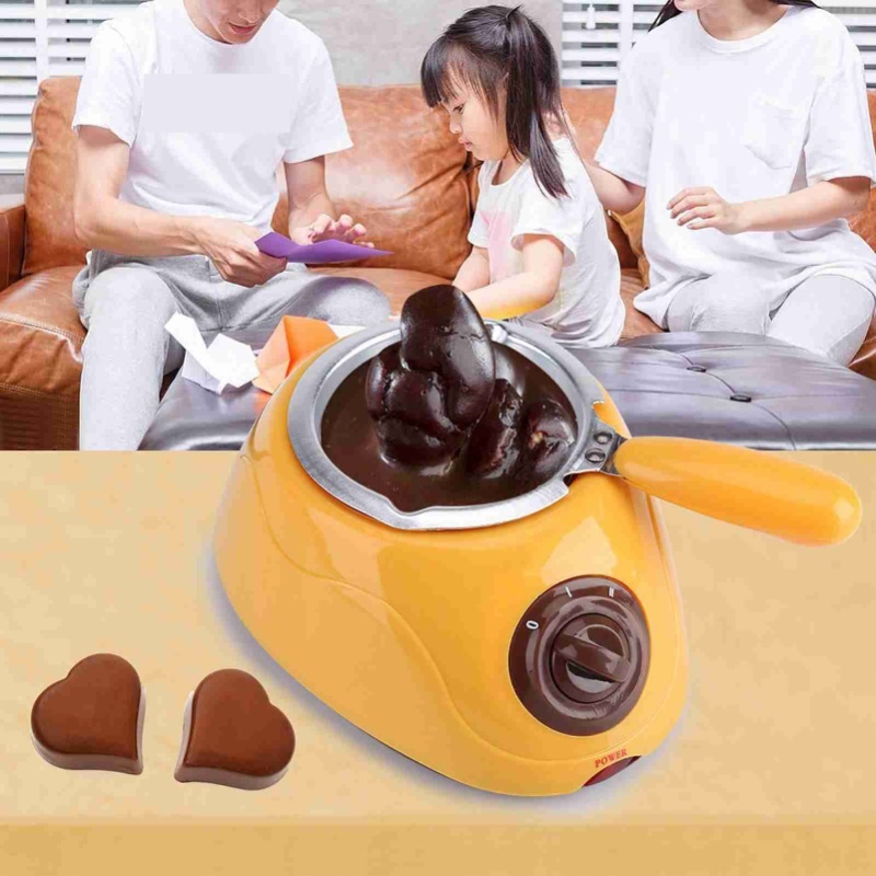 Chocolate Melting Pot Set DIY  - Fondue Set Electric 리뷰 및 가격