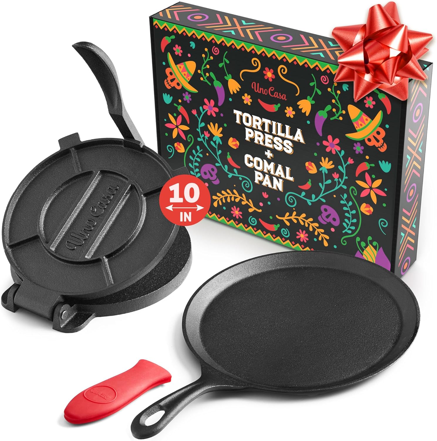 10 Inch Cast Iron Tortilla Pre - Tortilla Press Cast 리뷰 및 가격