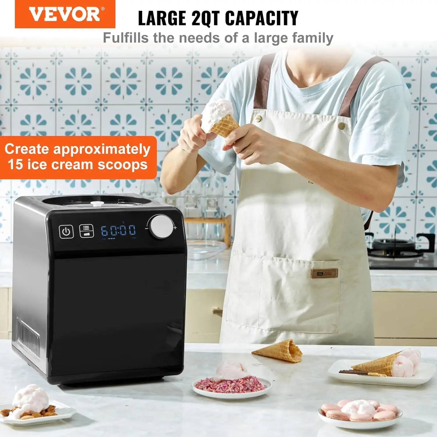 Upright Automatic Ice Cream Ma - Ice Cream Maker Electric 리뷰 및 가격