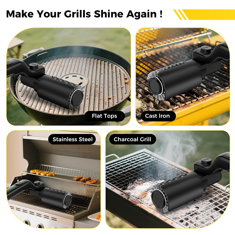 BBQ Grill Brush 3-Speed Settin - Electric Smoker Bbq 리뷰 및 가격