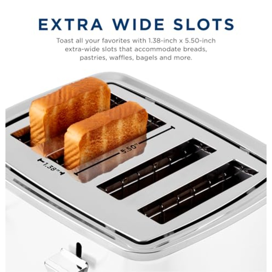 4 Slice Toaster with Extra Wid - Kitchen Appliances Countertop 리뷰 및 가격