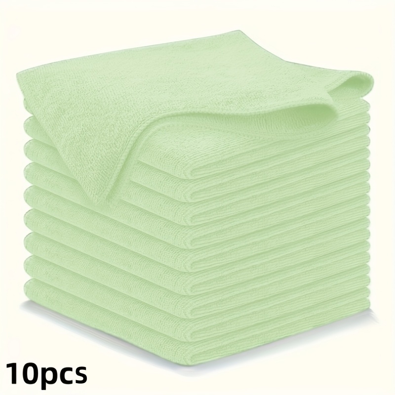 1-50Pcs Light Green Microfiber - Kitchen Appliances Countertop 리뷰 및 가격