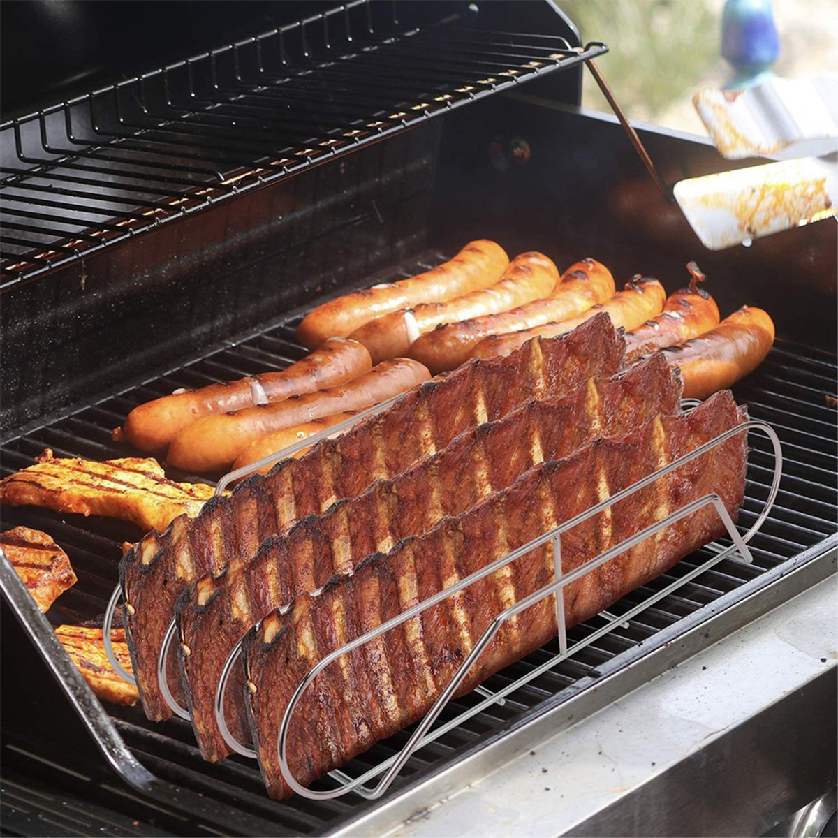 BABZ Stainless Steel Roasting  - Electric Smoker Bbq 리뷰 및 가격