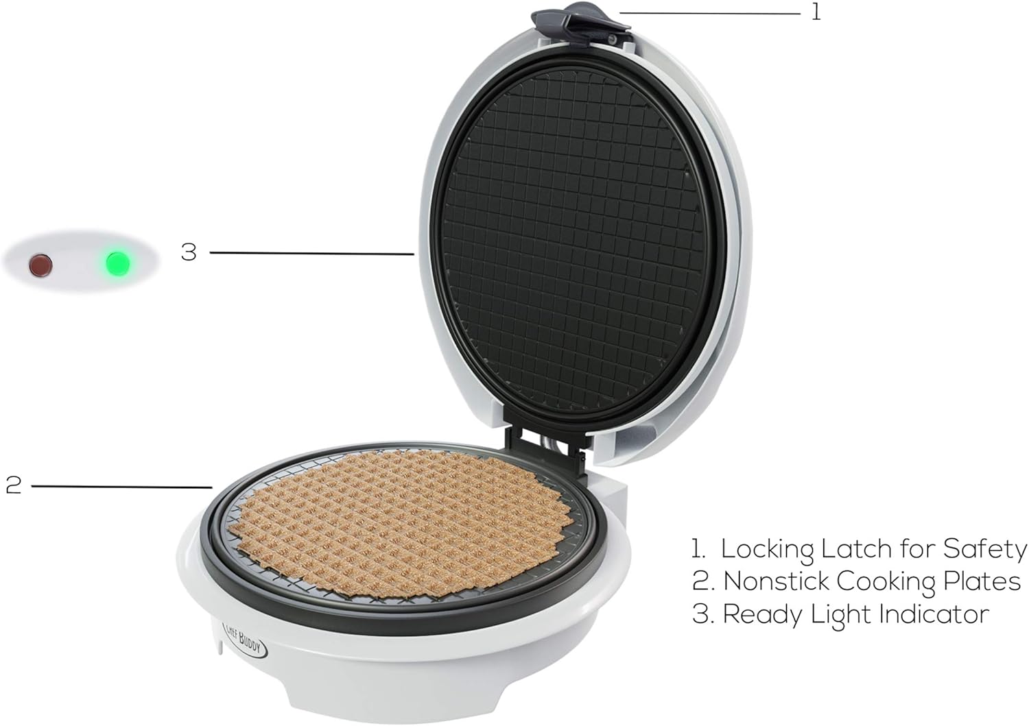 Electric Waffle Cone Maker wit - Kitchen Appliances Small 리뷰 및 가격
