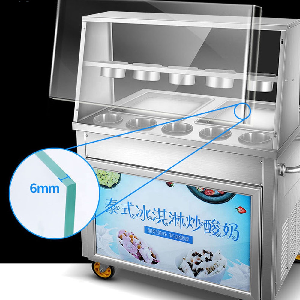Frying Ice Machine Commercial  - Ice Cream Maker Electric 리뷰 및 가격