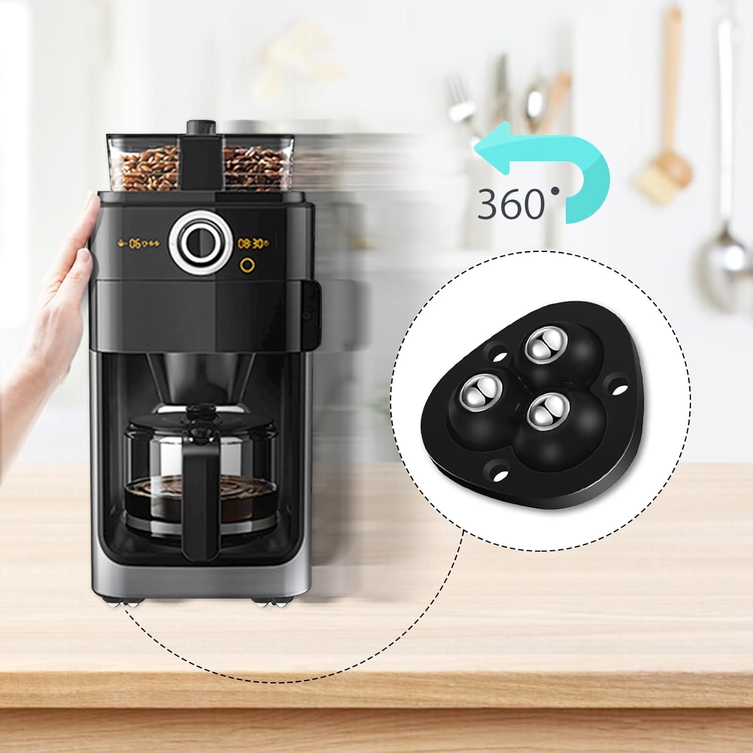 8-Pack Appliance Rollers: Smoo - Kitchen Appliances Countertop 리뷰 및 가격