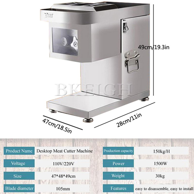 Electric Commercial Meat Cutte - Kitchen Appliances Small 리뷰 및 가격