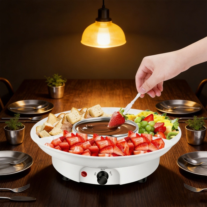 Electric Fondue Pot Set Chocol - Fondue Set Electric 리뷰 및 가격