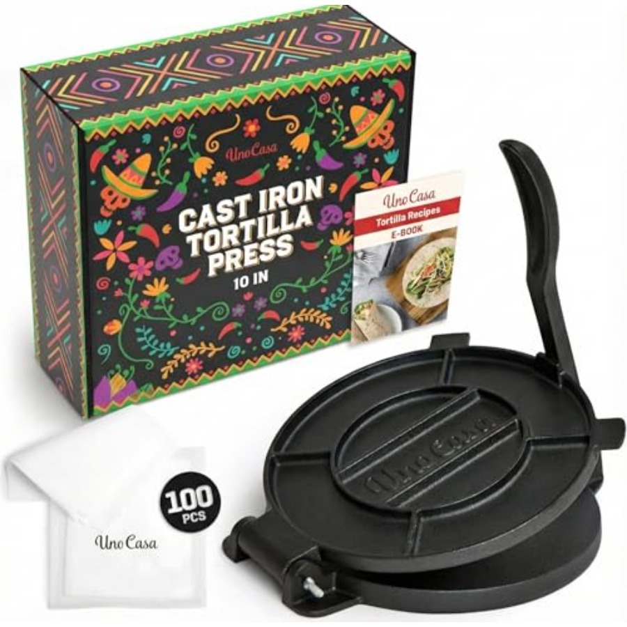 Cast Iron Tortilla Press - Tor - Tortilla Press Cast 리뷰 및 가격