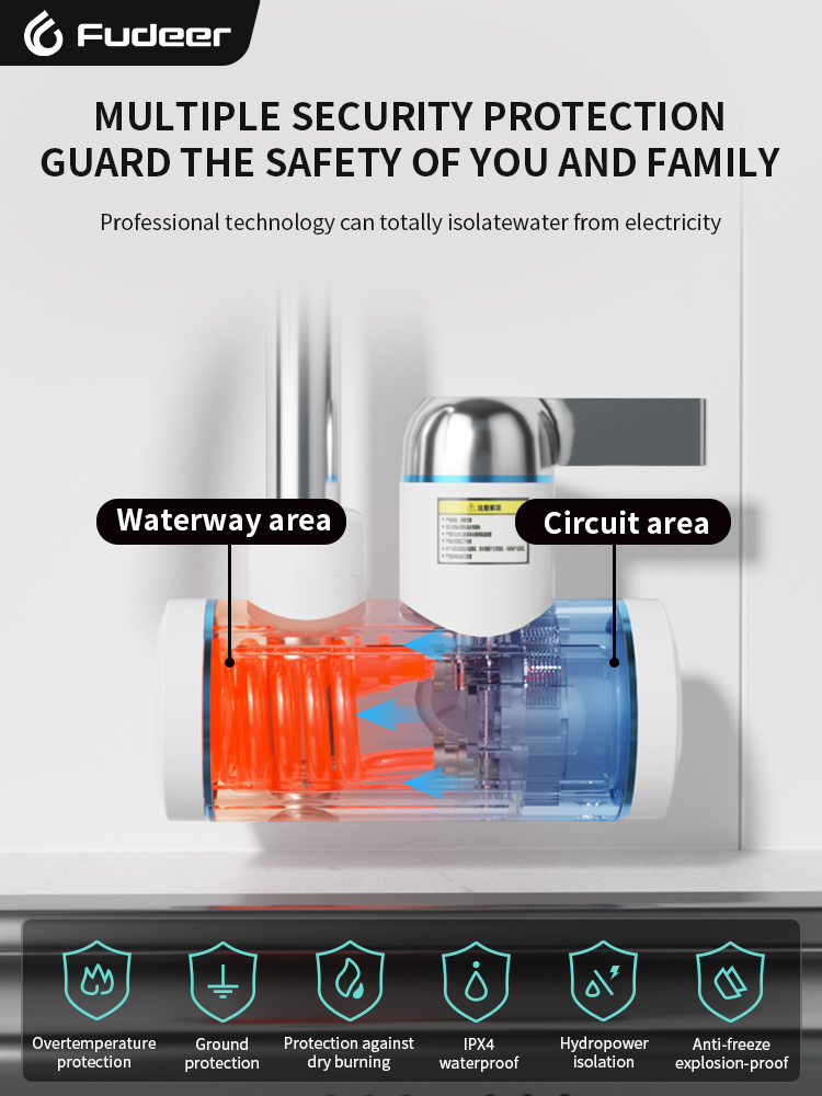 Fudeer Electric Water Heater 2 - Kitchen Appliances Design 리뷰 및 가격