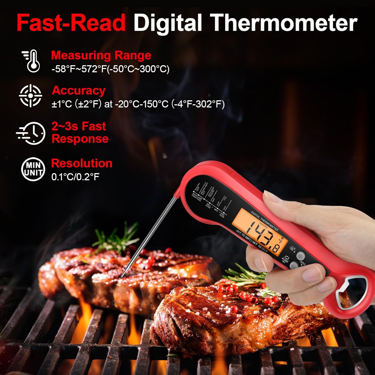 Long Cable Professional Meat T - Kitchen Appliances For Cooking 리뷰 및 가격