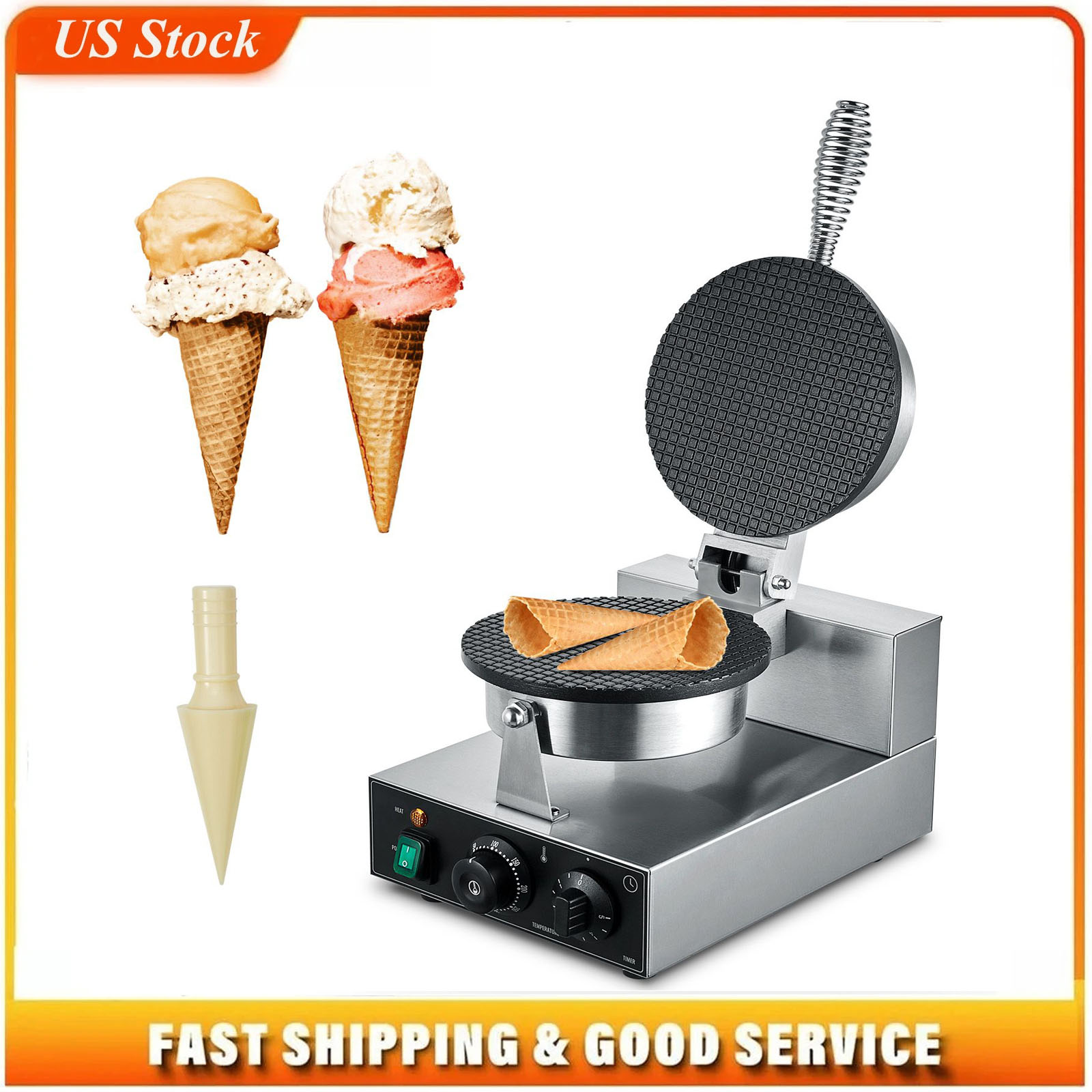 Electric Ice Cream Cone Maker, - Ice Cream Maker Electric 리뷰 및 가격