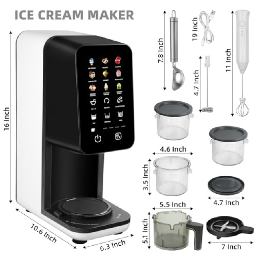 12 In 1 Electric Ice Cream Mak - Ice Cream Maker Electric 리뷰 및 가격